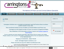 Tablet Screenshot of carringtons-solicitors.co.uk